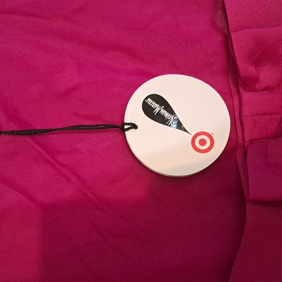 Marchesa for Neiman Marcus x Target Fuchsia Silk Medium NWT - Picture 3 of 3